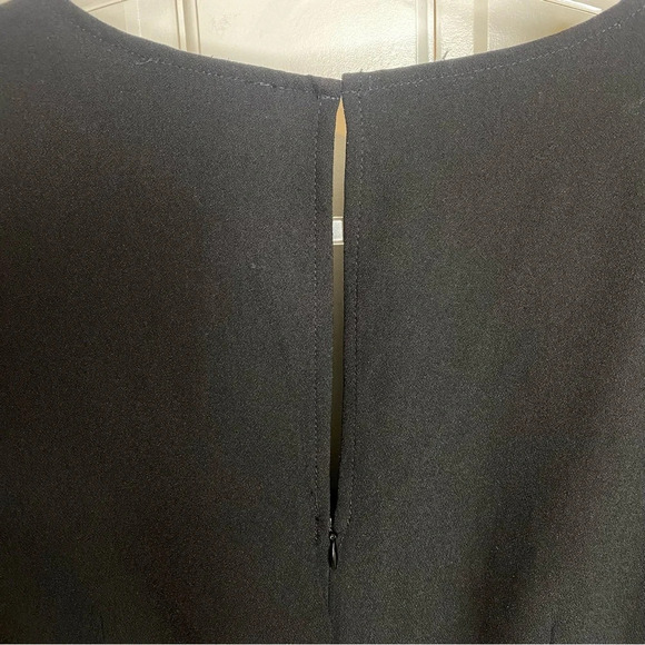 Massimo Fabbro Italy Women’s One Piece Short Set Romper Black Bell Sleev… - Picture 5 of 7